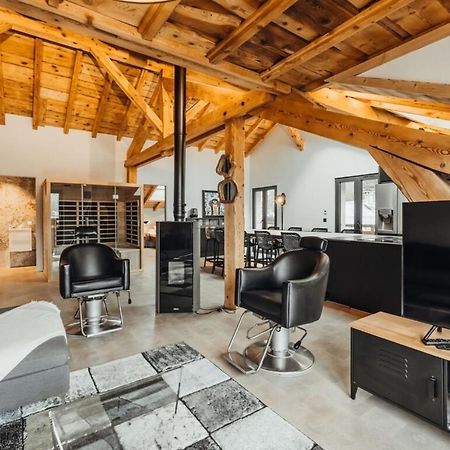 Luxurious 3-Bedroom Flat With Sauna And Garage Шамоні Екстер'єр фото