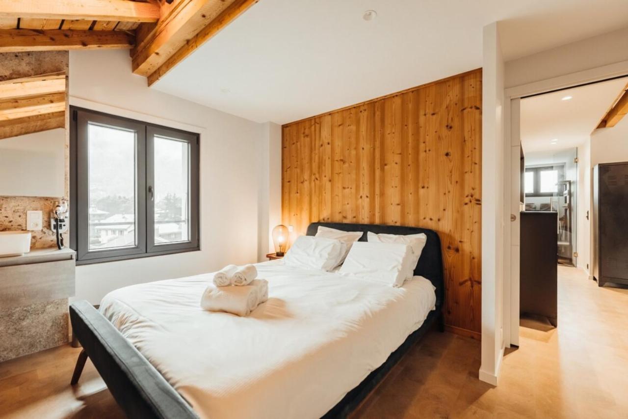 Luxurious 3-Bedroom Flat With Sauna And Garage Шамоні Екстер'єр фото