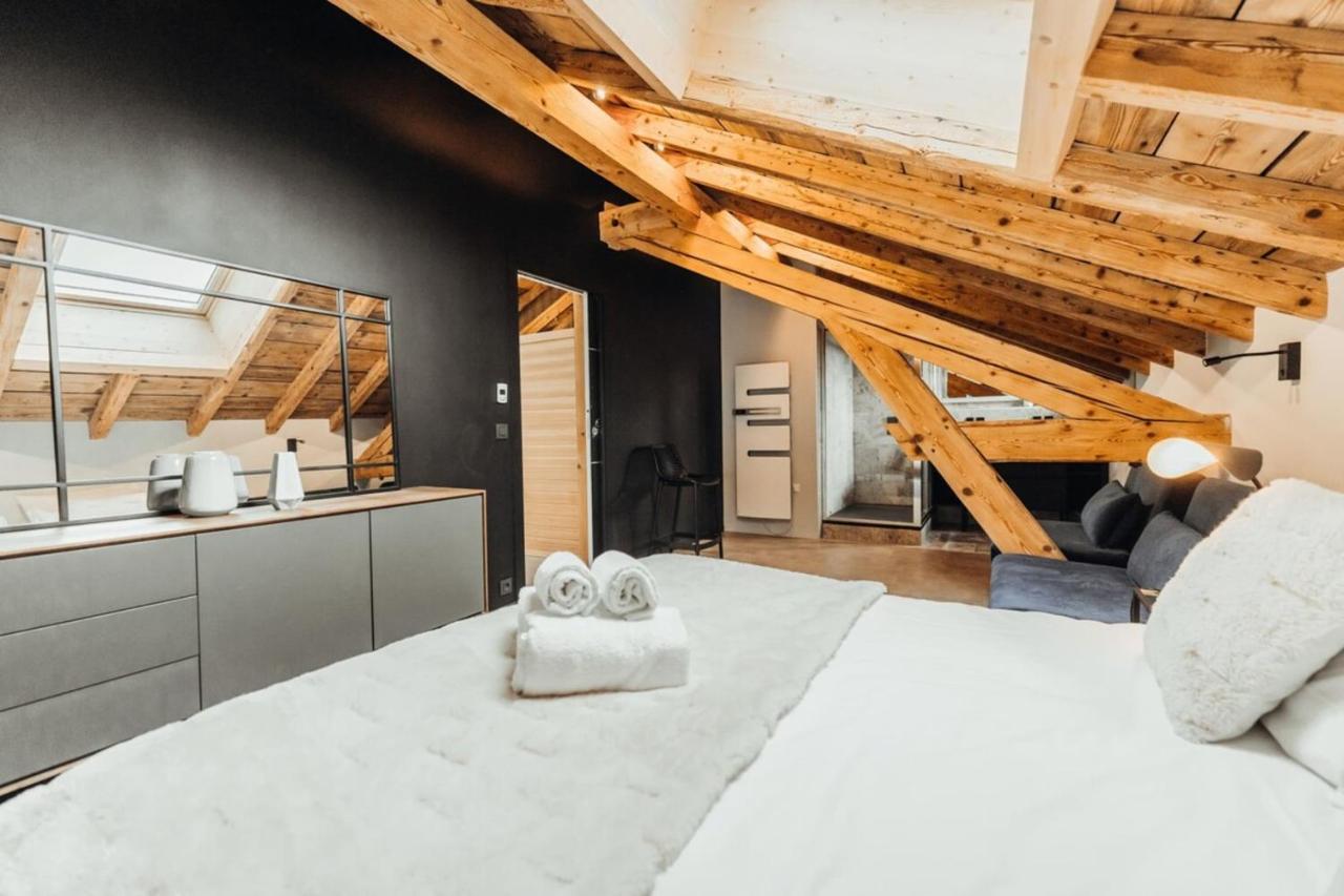 Luxurious 3-Bedroom Flat With Sauna And Garage Шамоні Екстер'єр фото