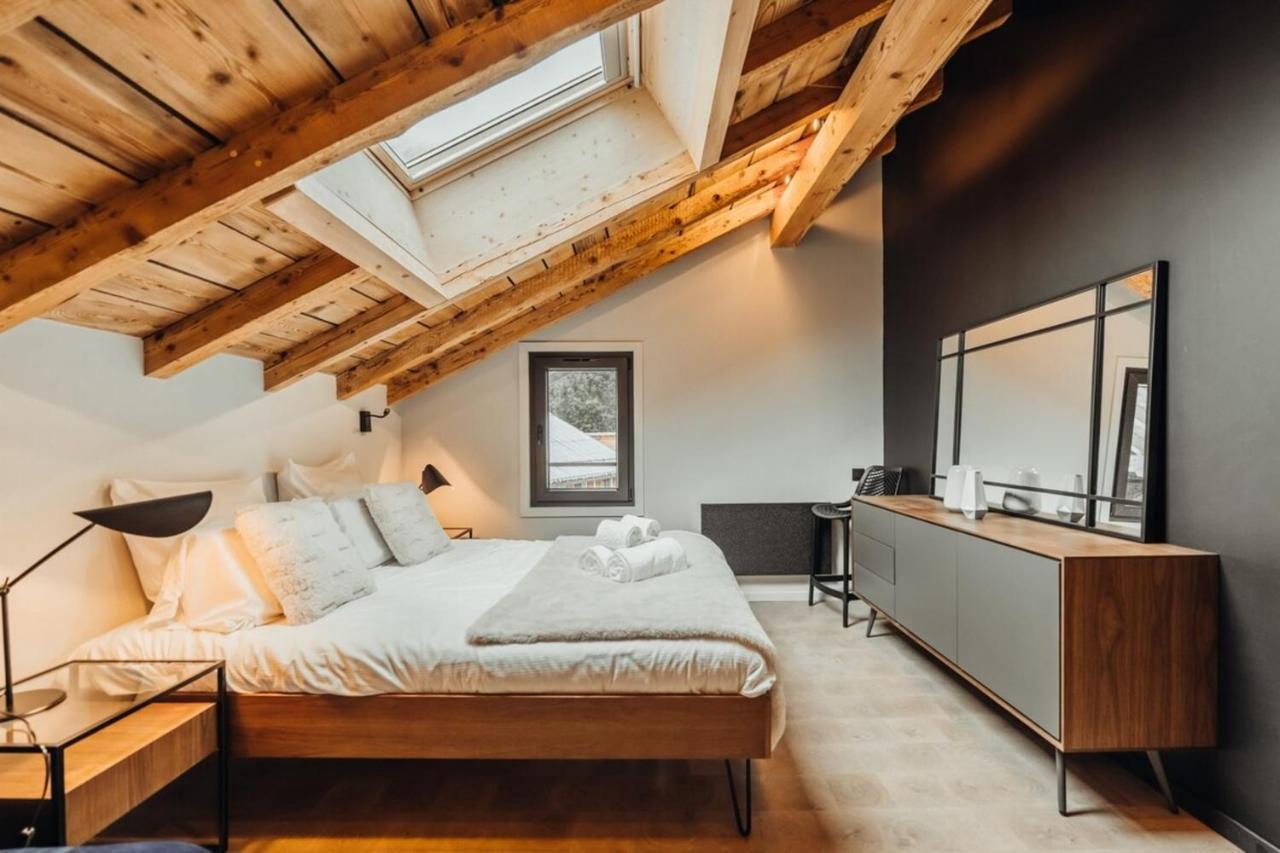 Luxurious 3-Bedroom Flat With Sauna And Garage Шамоні Екстер'єр фото